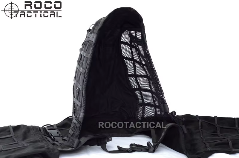 Ejemplo de variante Woodland con arpillera