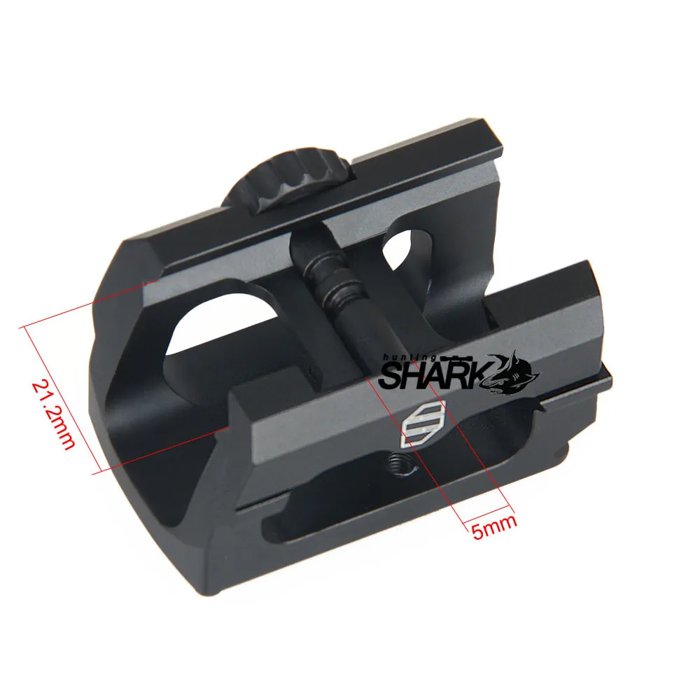 PPT soporte vertical para red dot táctico con montaje rápido - imagen 3