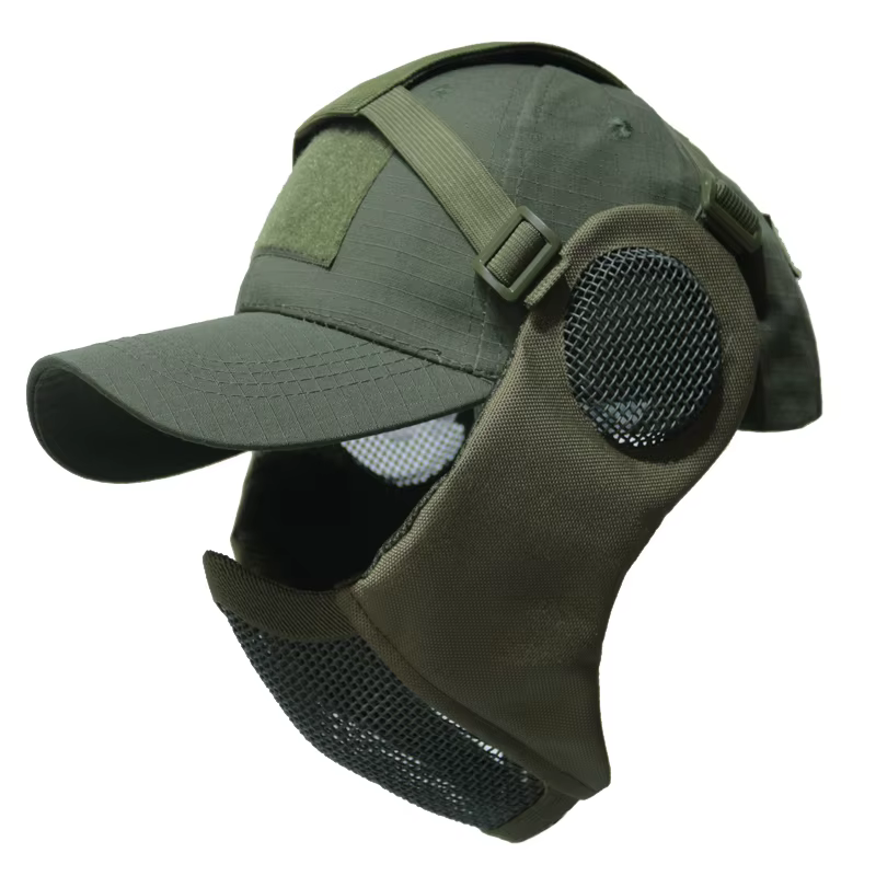 Máscara de malla táctica Airsoft con protección auditiva – TAK YIYING - imagen 5