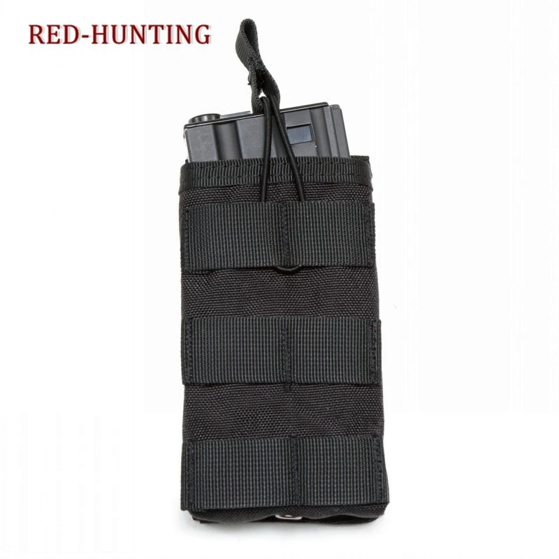 Soporte táctico rifle M4 para cargador doble y triple nailon - imagen 2