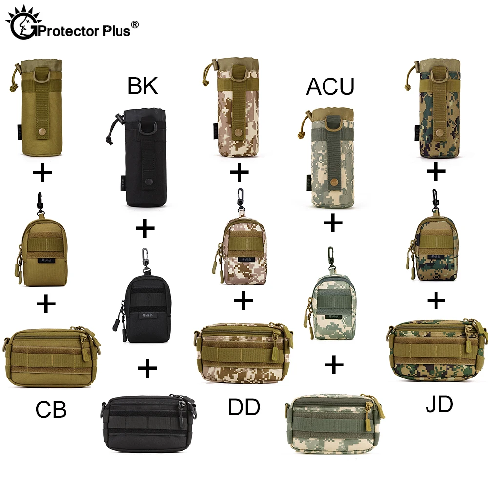 Bandolera táctica MOLLE impermeable – Sistema modular camuflaje - imagen 3
