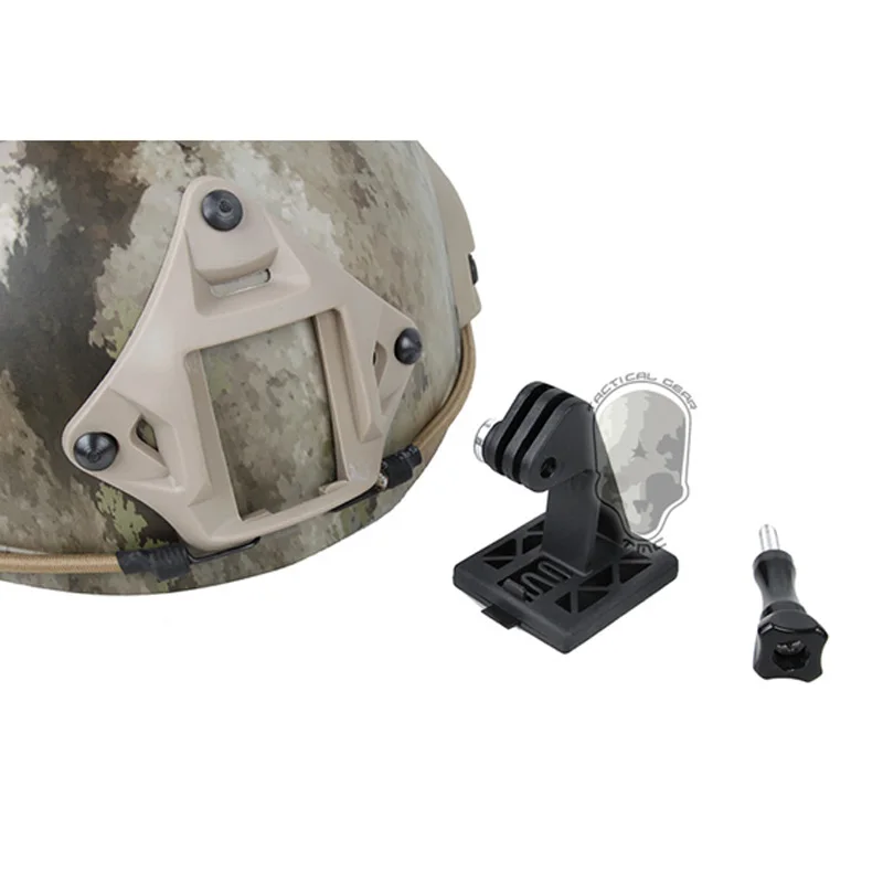 Soporte para casco táctico GoPro NVG – Negro/Tan - imagen 2
