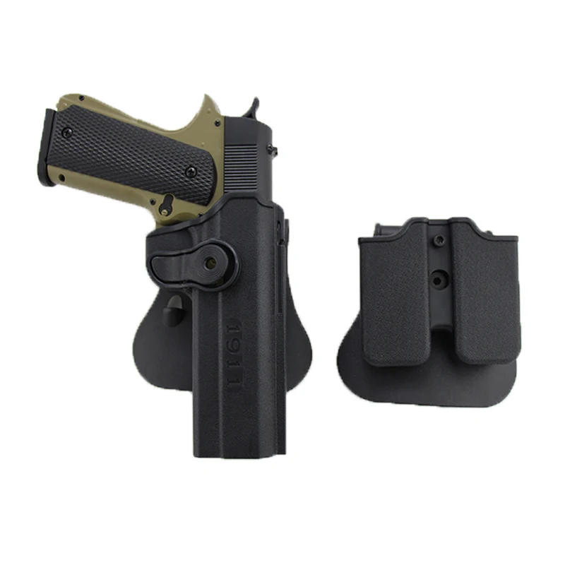 IMI Funda táctica liberación rápida 1911 con cinturón porta cargador