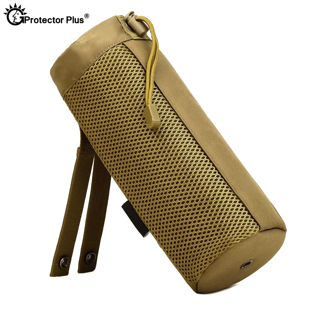 Funda táctica MOLLE portabotellas cantimplora camuflaje - imagen 2