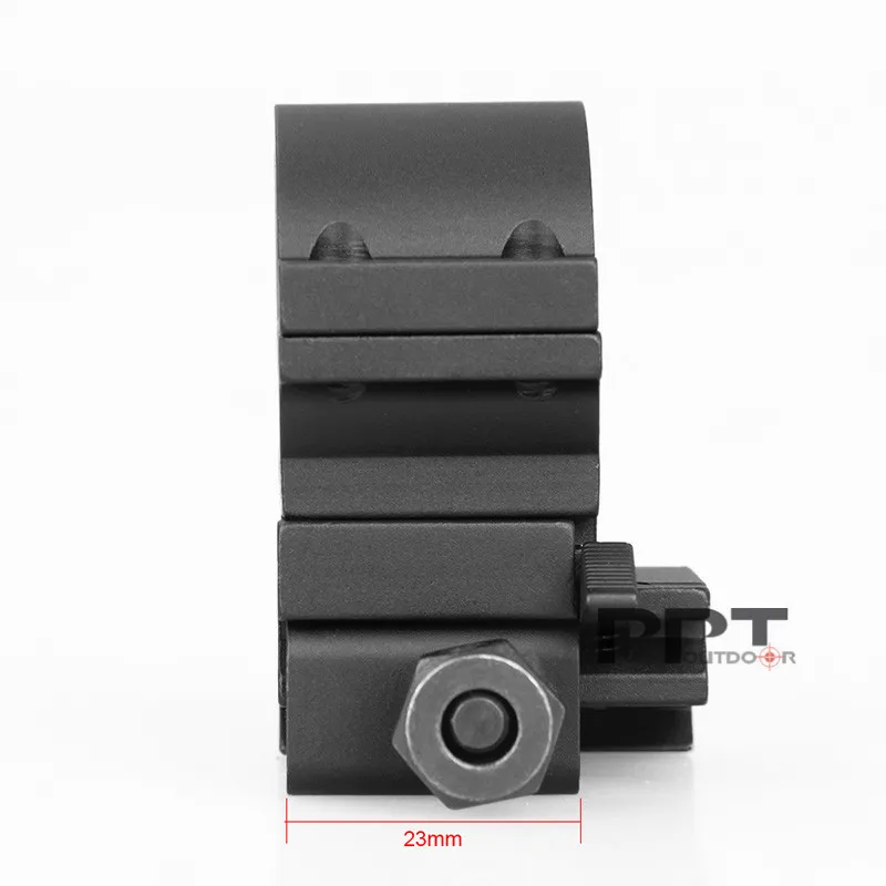 PPT Soporte táctico de visor Picatinny negro montaje para caza - imagen 2