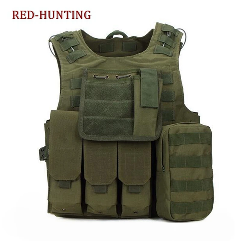 Chaleco táctico camuflaje militar – Caza y Airsoft - imagen 3