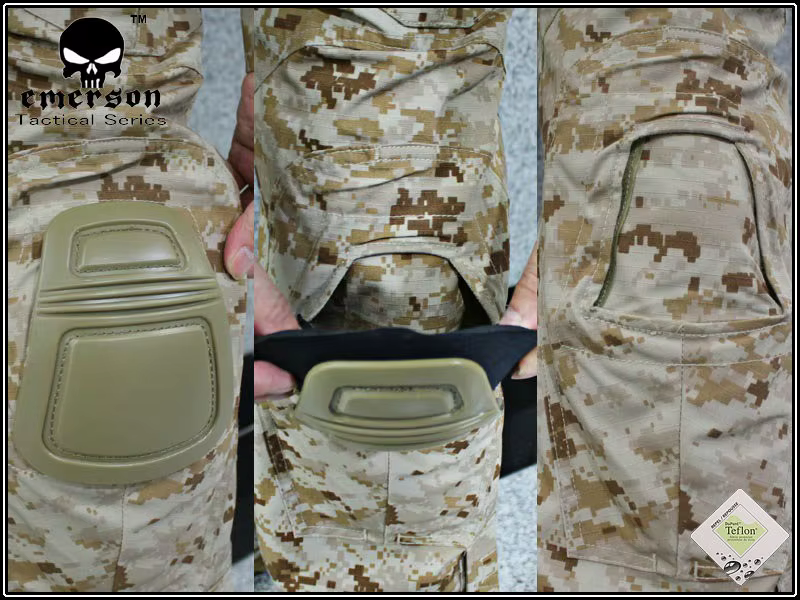 Pantalones en uso táctico