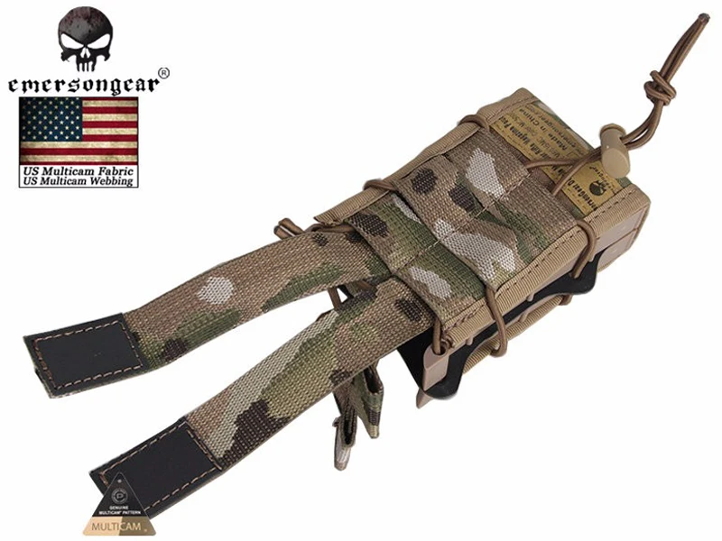 Emersongear bolsa táctica MOLLE modular doble para cargadores rifle - imagen 5