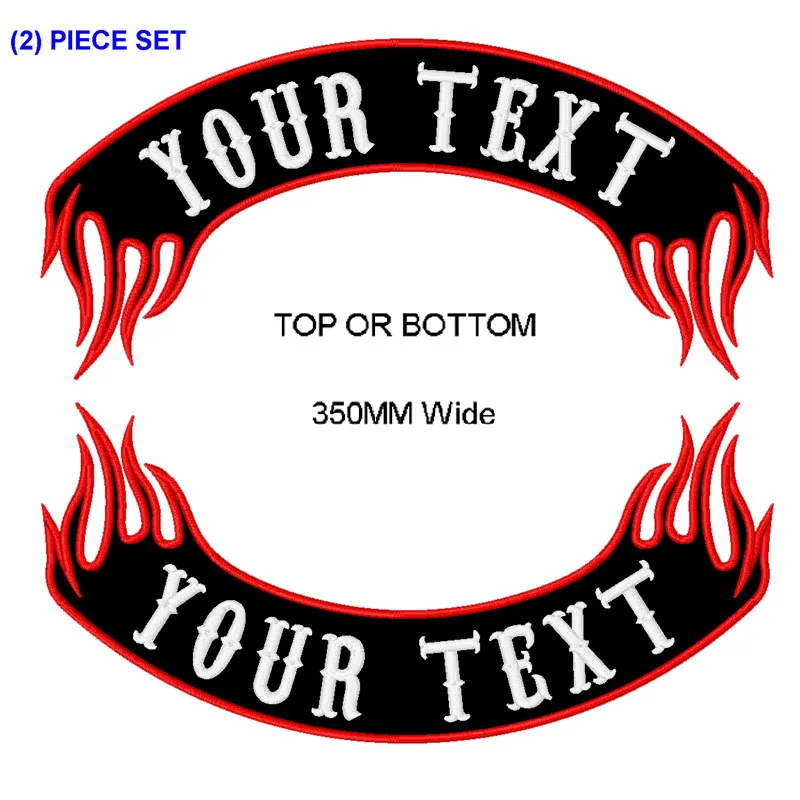 MC Parche táctico bordado basculante personalizado para motociclista - imagen 2