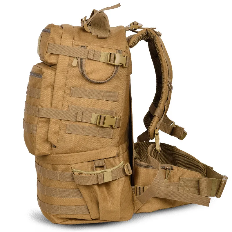 Mochila táctica 50L sistema MOLLE – Caza y senderismo - imagen 5
