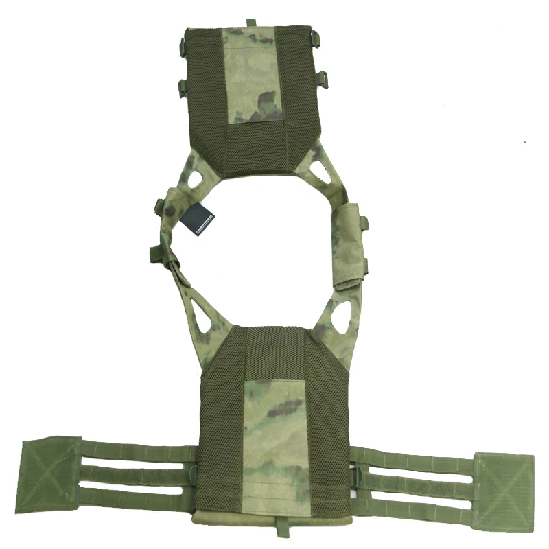 Chaleco táctico JPC portaplacas MOLLE camuflaje caza paintball - imagen 3