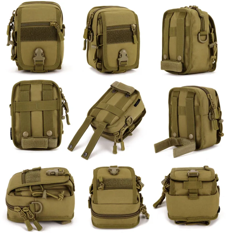Riñonera táctica MOLLE impermeable – Organizador de nailon outdoor - imagen 3