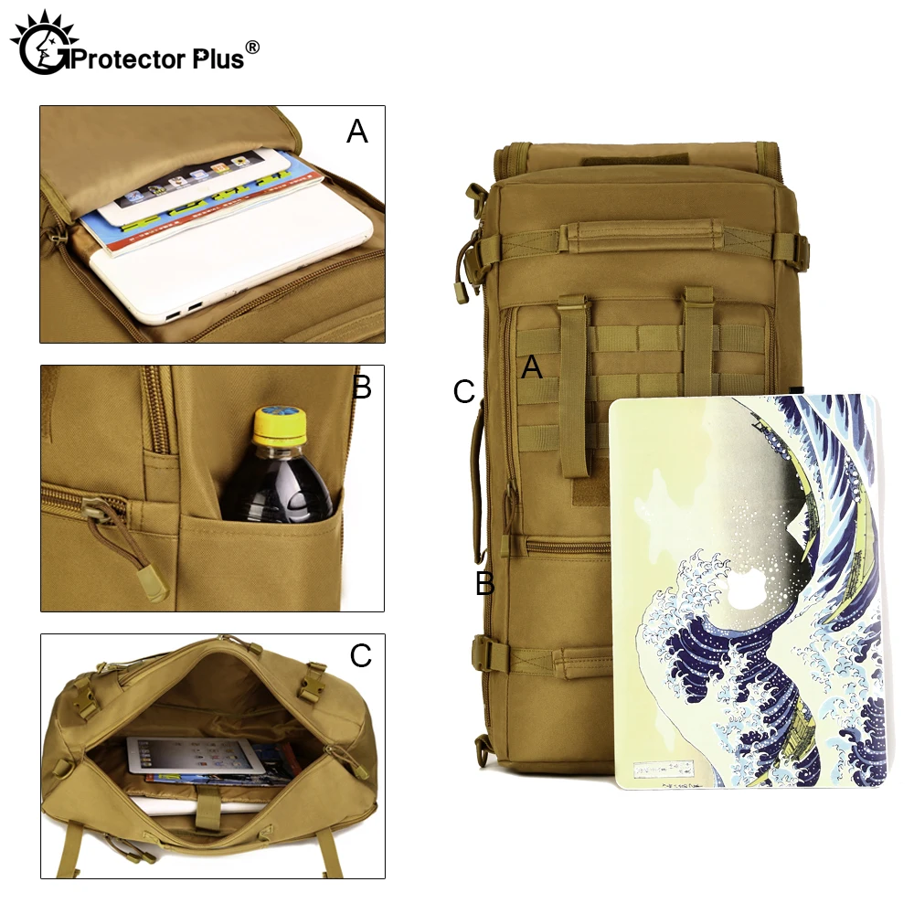 PROTECTOR PLUS Mochila Táctica Multifuncional Airsoft y Aire Libre - imagen 4