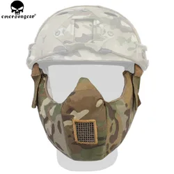 EMERSONGEAR Mascarilla táctica media cara Airsoft Paintball BD6641