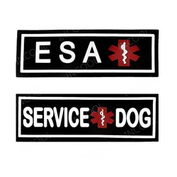 Parche PVC para perro de servicio – insignia goma arnes tactico