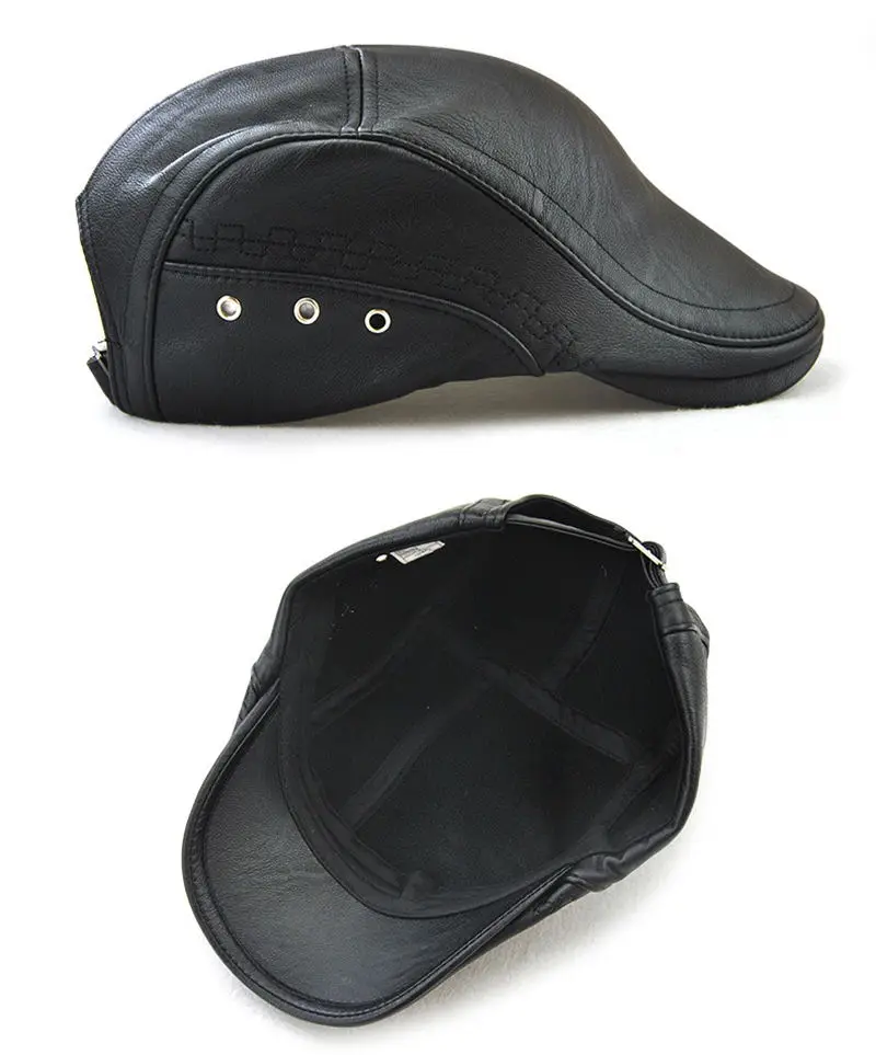 Sombrero plano estilo hiedra