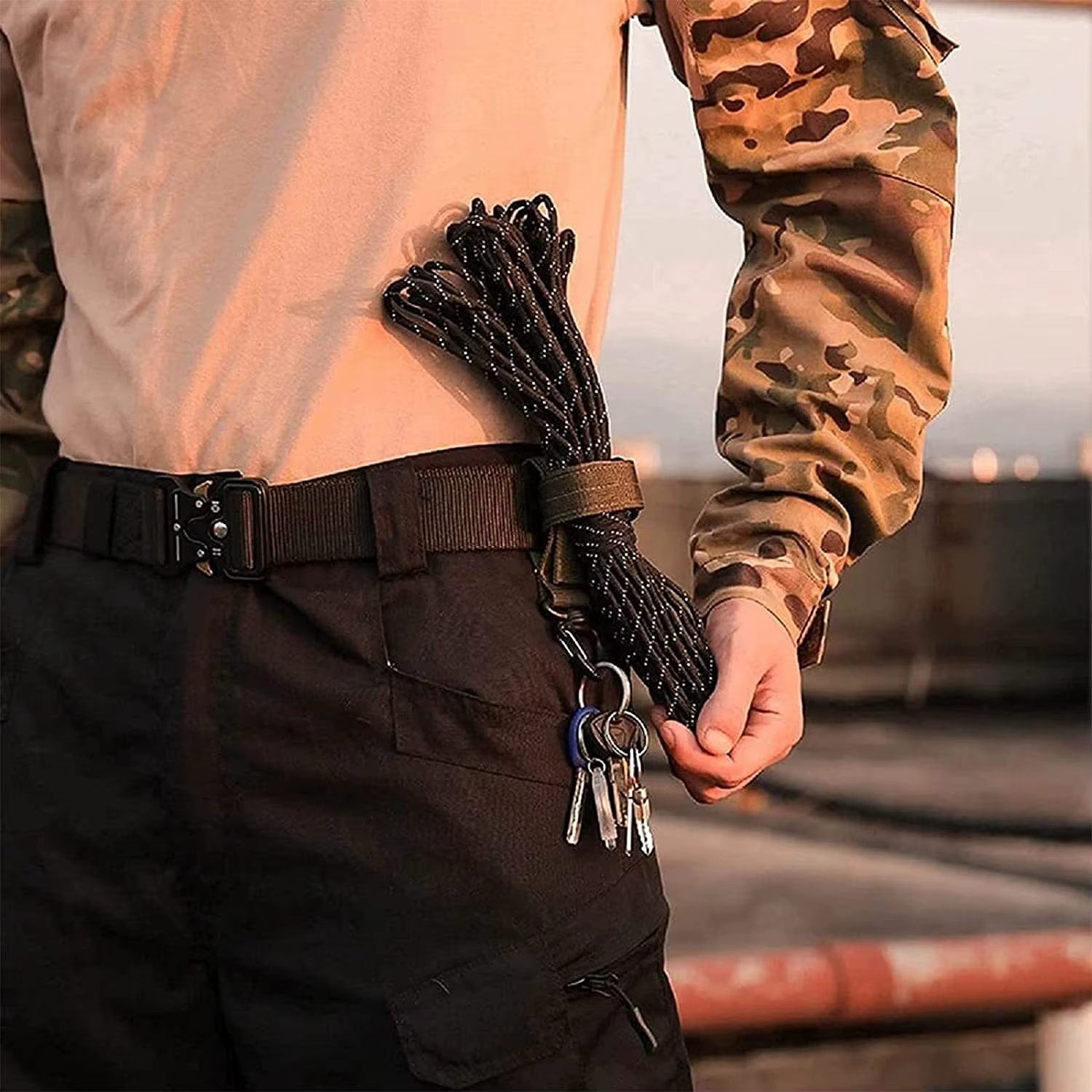 Gancho sujeción antipérdida para guantes tácticos - imagen 4
