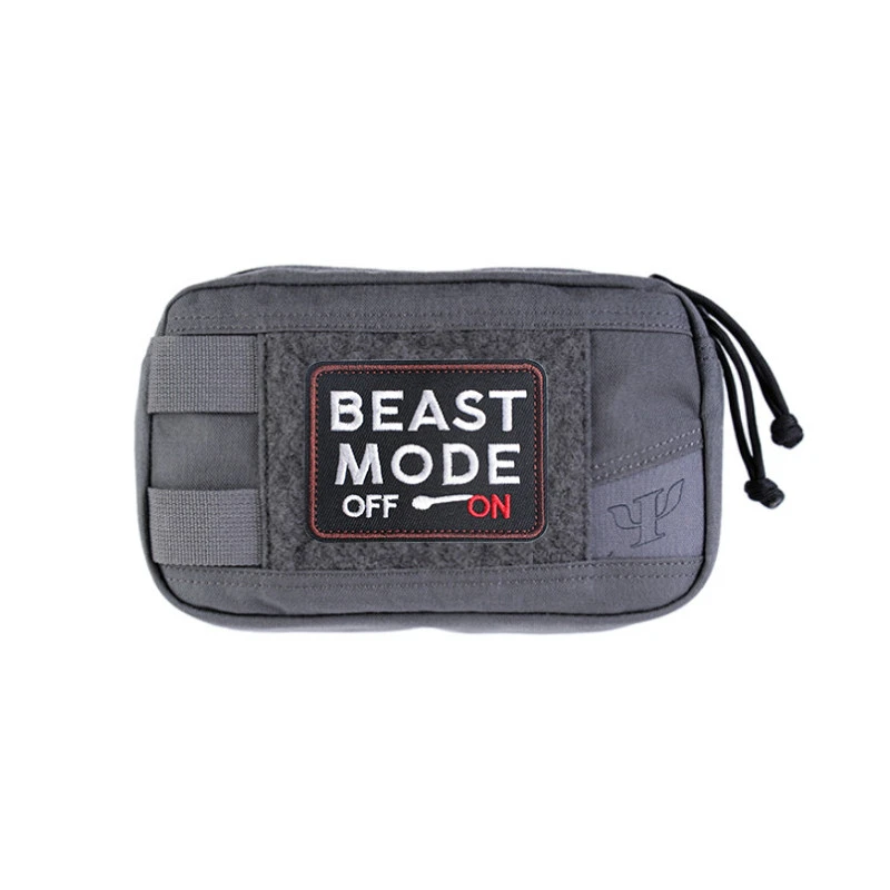 MODO BEAST Parche bordado carta táctica para ropa y mochilas - imagen 2
