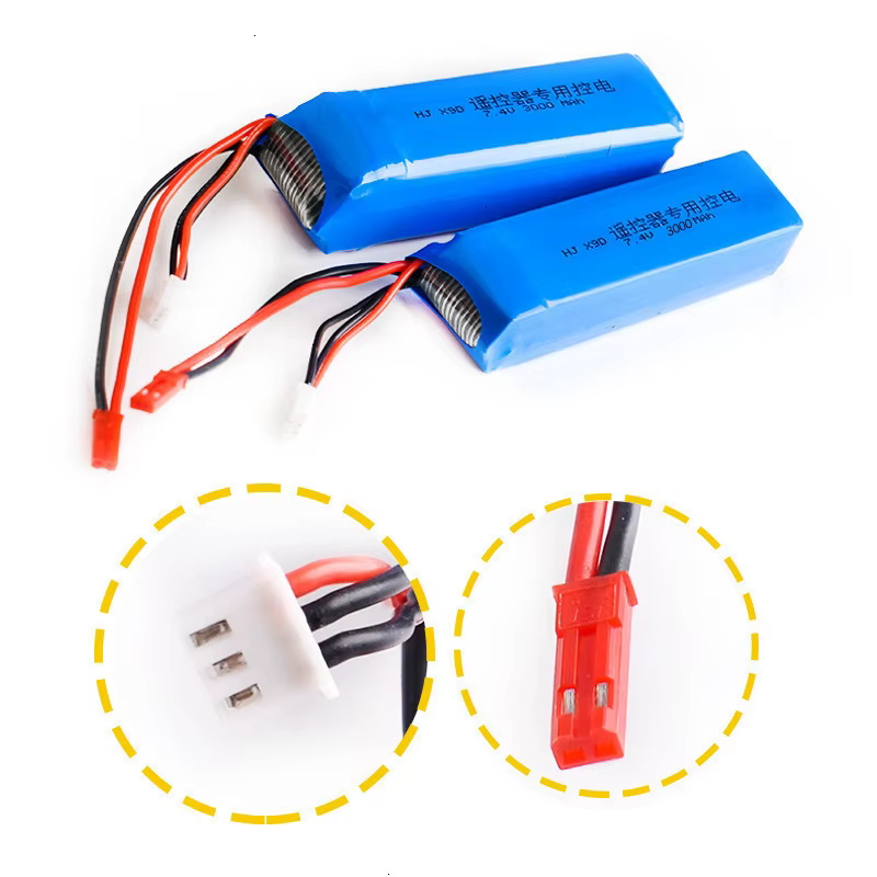 FrSky Taranis X9D Plus Batería LiPo 7.4V 3000mAh para Transmisor - imagen 4