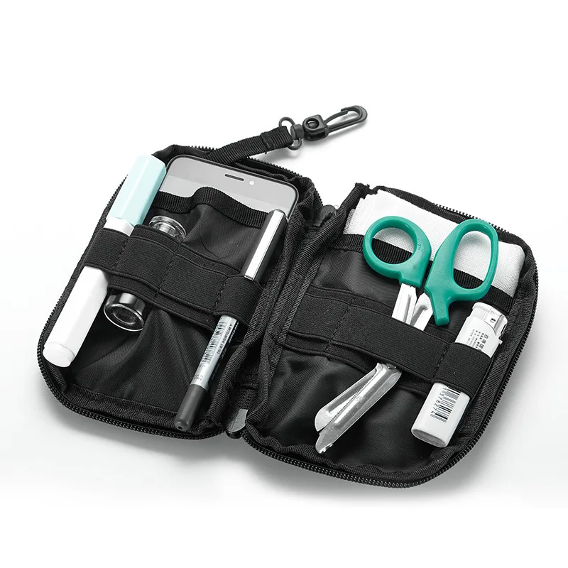 Bolsa táctica MOLLE pequeña organizadora para chaleco y cintura - imagen 3