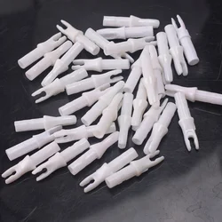 Nock de fibra vidrio carbono 6,2mm para flecha de competición