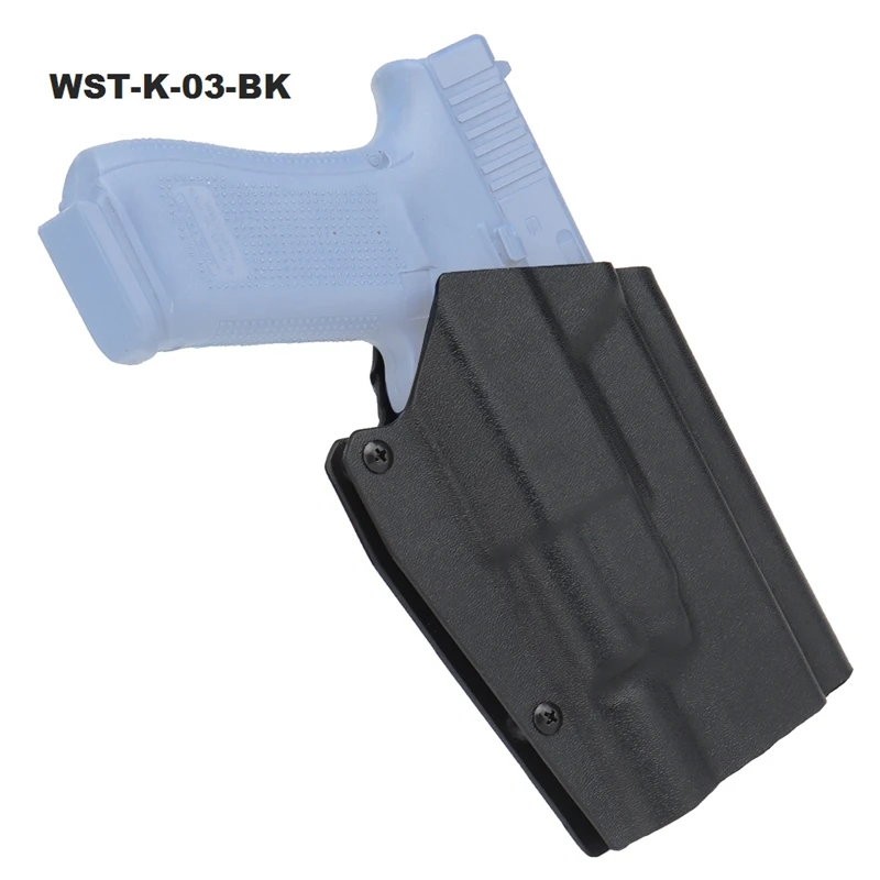 Funda táctica Kydex oculta Glock 17-19-19X-45 portalinterna - imagen 2