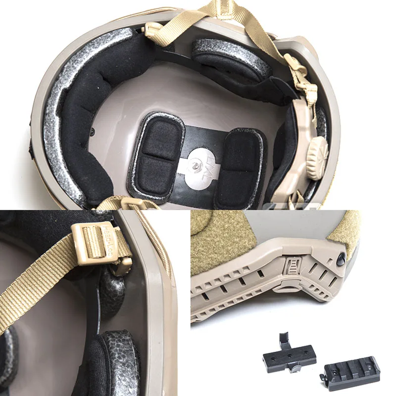 Detalle del sistema de accesorios