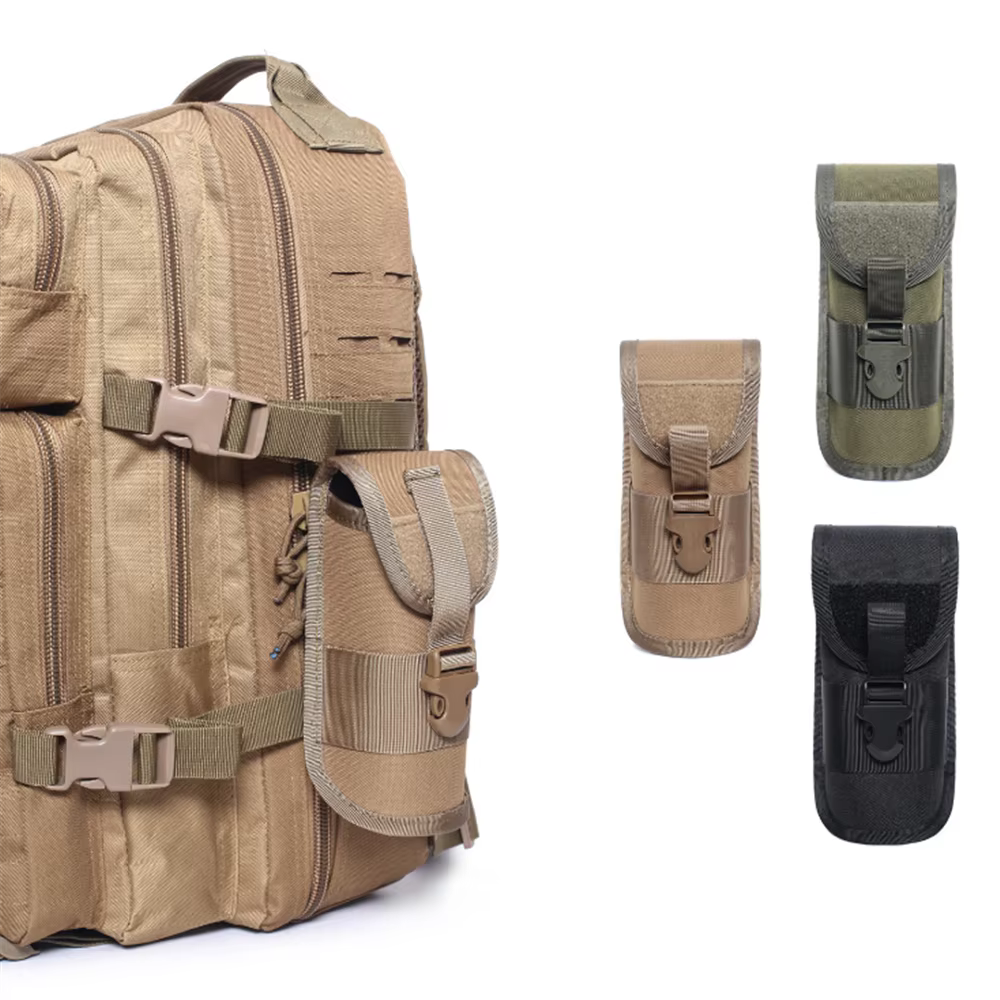 Bolsa táctica MOLLE para gafas de sol EDC riñonera exterior - imagen 2