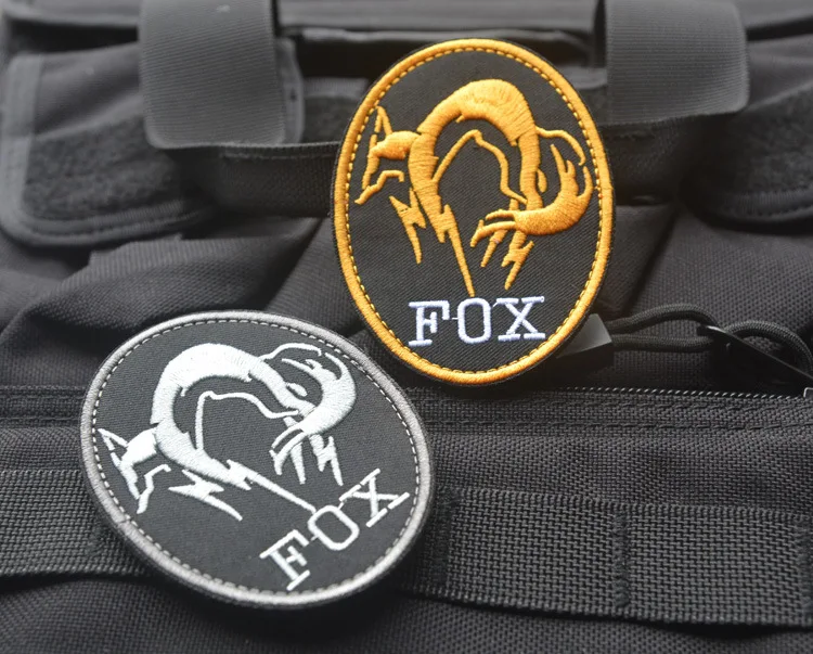 Metal Gear Solid Parche bordado Diamond Dog FOX HOUND táctico - imagen 3