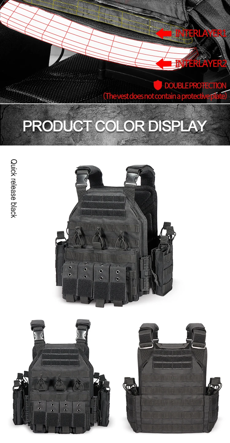 Chaleco con diseño modular y ajuste