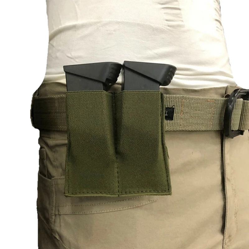 Portacargador táctico elástico oculto con clip MOLLE para pistola - imagen 4