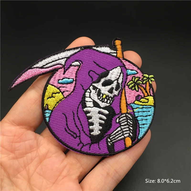 Patches tácticos punk bordados para chaqueta MOLLE - imagen 2