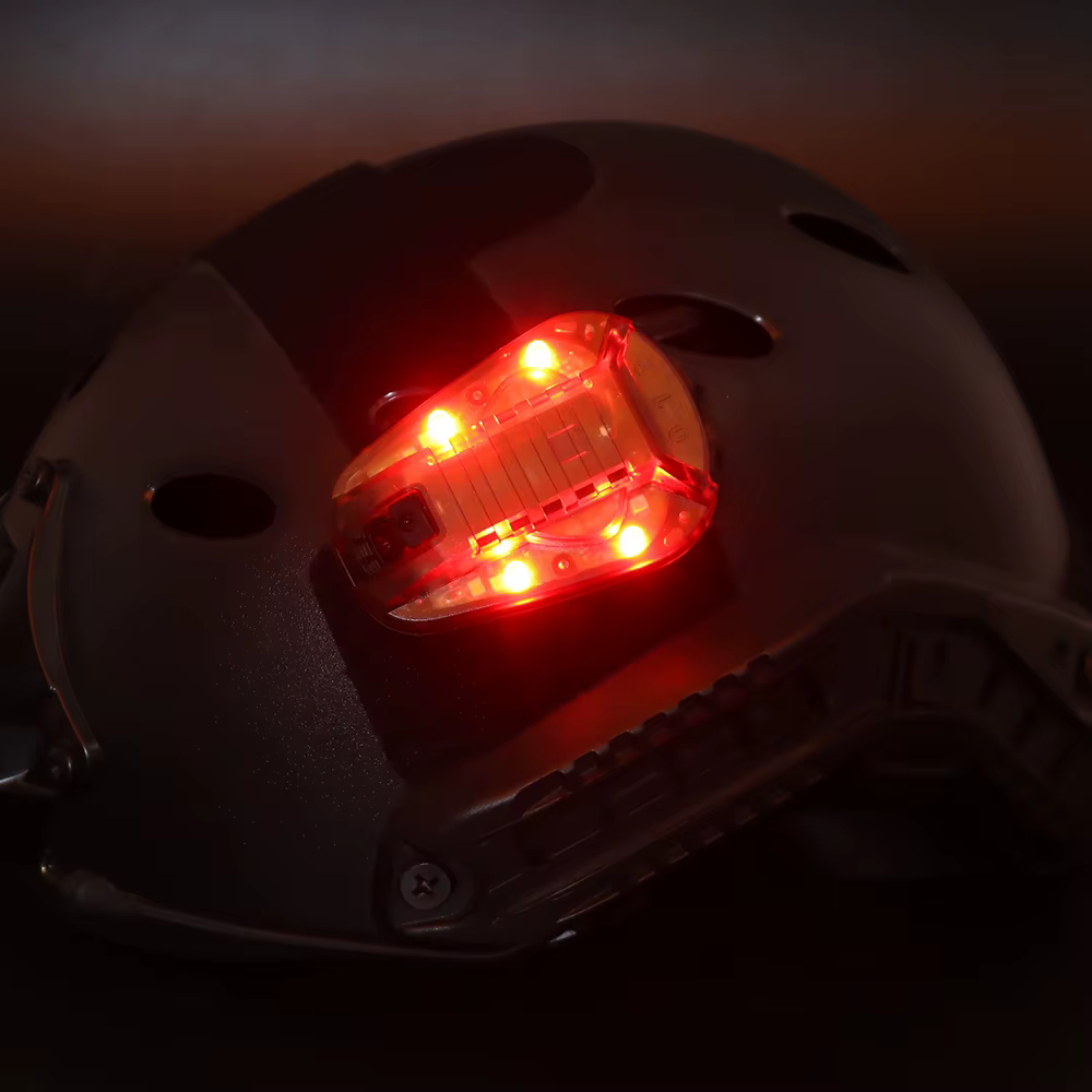 Montaje en casco militar