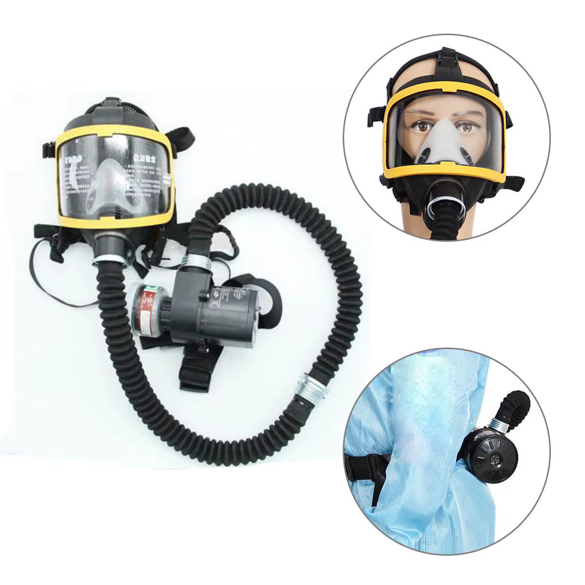 Ventilador portátil fijado en la cintura