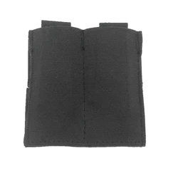 Portacargador táctico elástico oculto con clip MOLLE para pistola