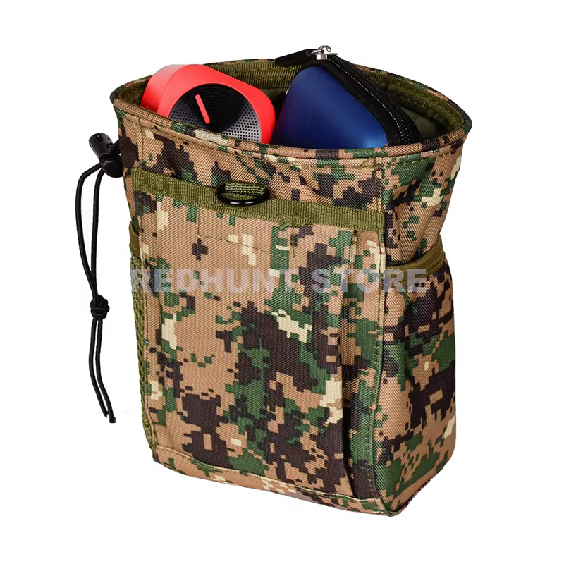 Bolsa táctica MOLLE para revistas con cordón – Funda de cadera - imagen 3