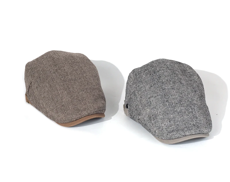 Gorra de vendedor de periódicos vintage