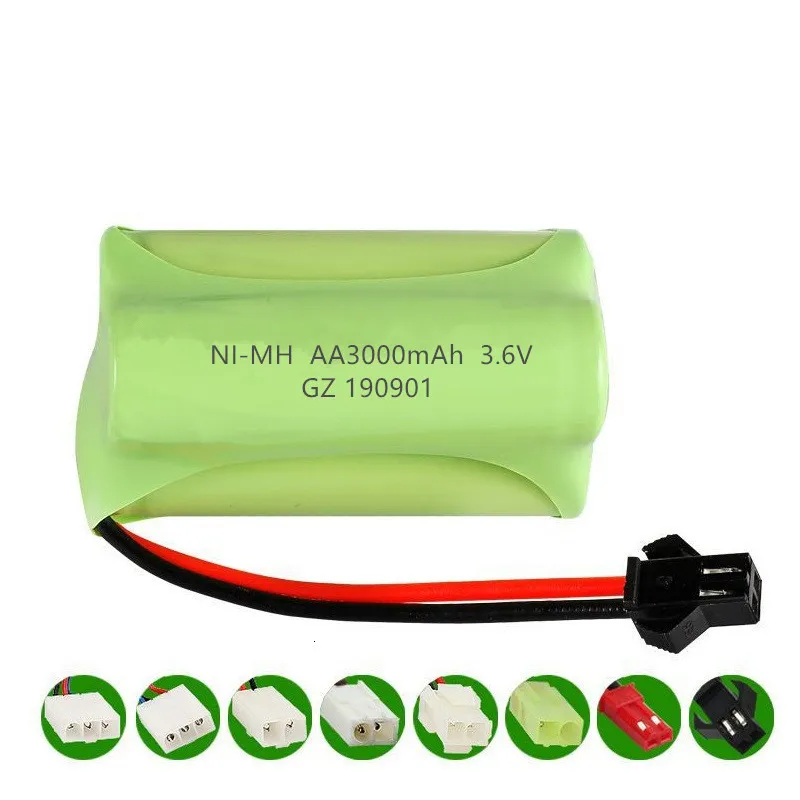 Batería NiMH 3,6V 3000mAh para juguetes RC