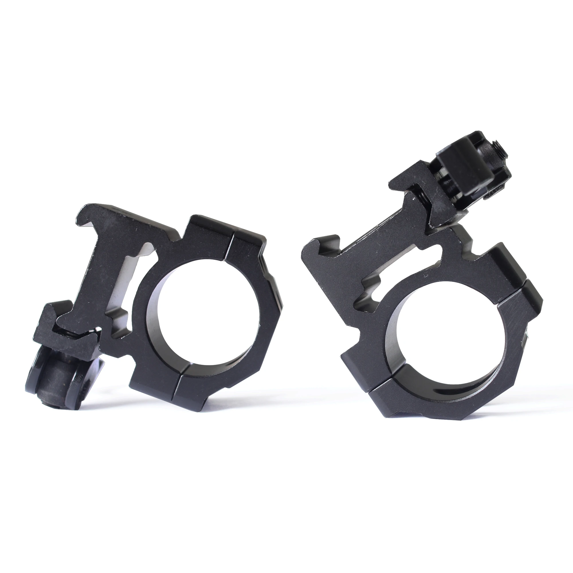 Mira táctica QD universal con anillos de 25,4 mm y riel Picatinny - imagen 5