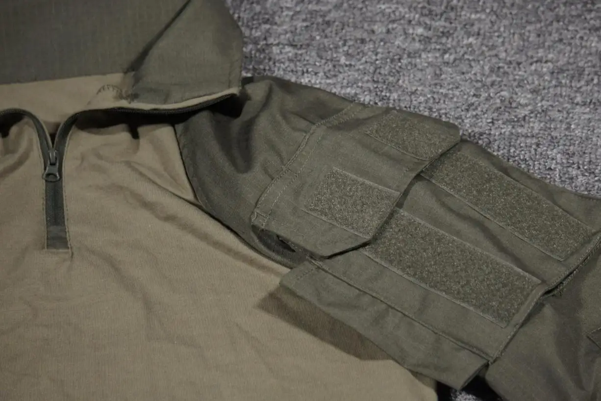 Vista del conjunto en uso y caída del pantalón