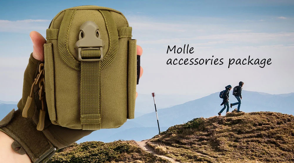 Bolsa médica táctica con sistema MOLLE