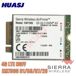 Módem M.2 4G LTE EM7305 – Wi-Fi integrada bandas europeas