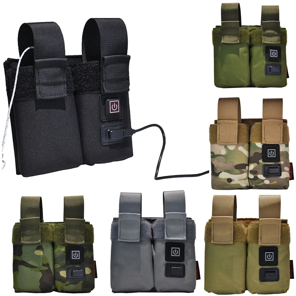 SINAIRSOFT Bolsa porta cargadores M4 MOLLE doble para airsoft - imagen 5