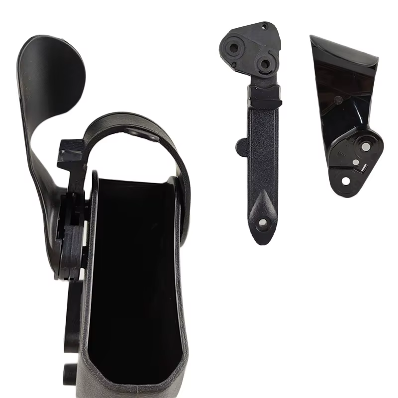 Funda táctica con cinturón en vista frontal