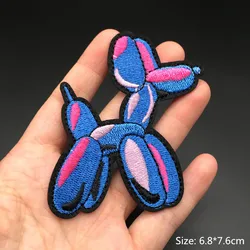 Parche táctico bordado perro globo corazón – Para chaleco o chaqueta