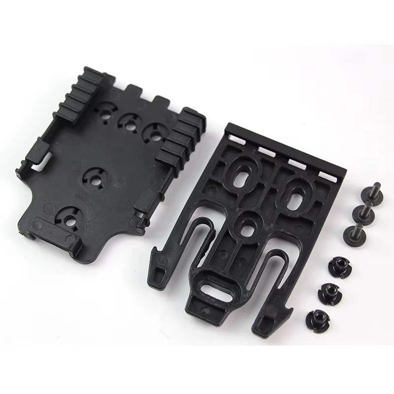 Adaptador QLS enganche rápido Glock 17 19 Beretta M92 – Funda táctica - imagen 2