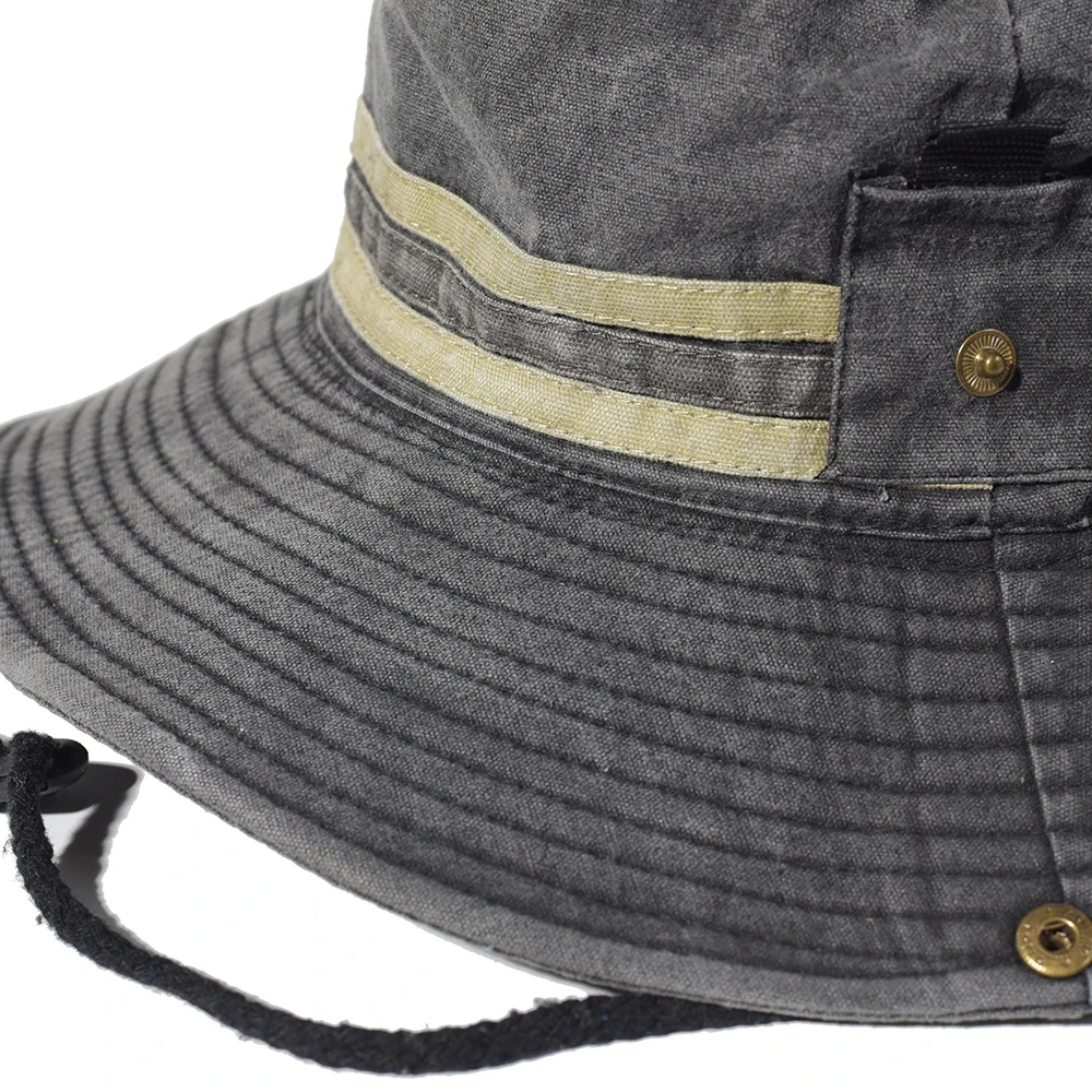 Sombrero boonie ala ancha algodón para senderismo y safari - imagen 5