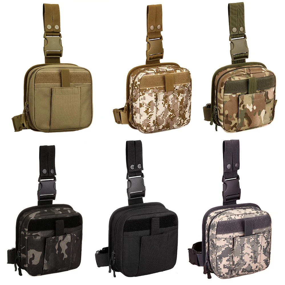 Bolsa pierna táctica MOLLE médica para primeros auxilios - imagen 3