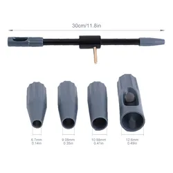 Kit de limpieza táctico universal con guía para pistola