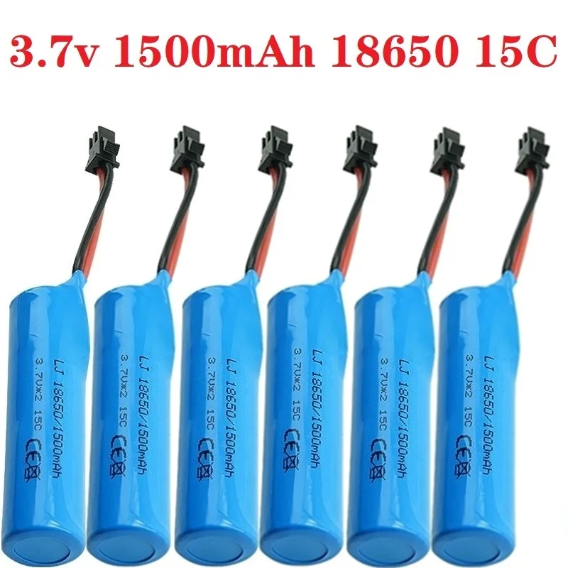 Batería Li-ion 18650 para coche RC Q85 Q70 con enchufe SM-2P - imagen 3
